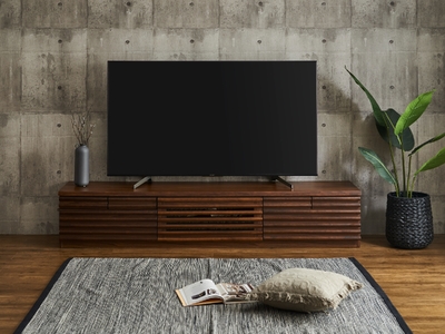 【開梱・設置】アストロ 200cm テレビボード（ウォールナット）　AX066
