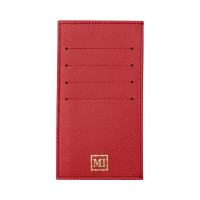 ふるさと納税 豊岡市 豊岡財布 ウォレットインカードホルダー 本革使用 ZCD02 レッド