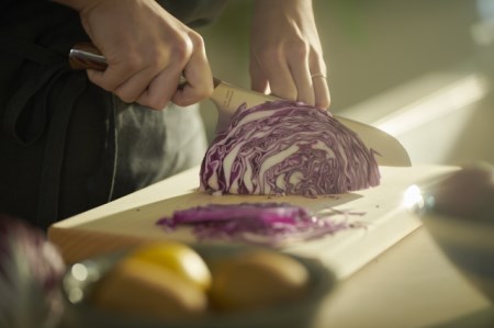 包丁2点セット＆スタンド（三徳＆ペティ）和 NAGOMI