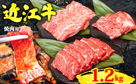 近江牛 焼き肉用 1.2kg 焼き肉 ［OS015］