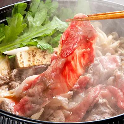 黒毛和牛 備中牛 もも・肩バラ スライス 黒毛和牛【400g】