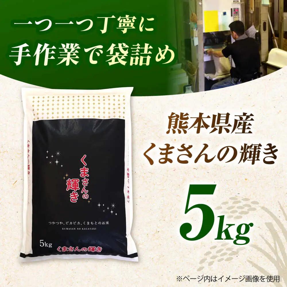 令和7年産くまさんの輝き白米5kg 熊本白米ZBI033