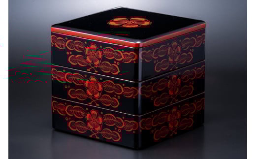 重箱 吉野 6.5寸 丸三漆器