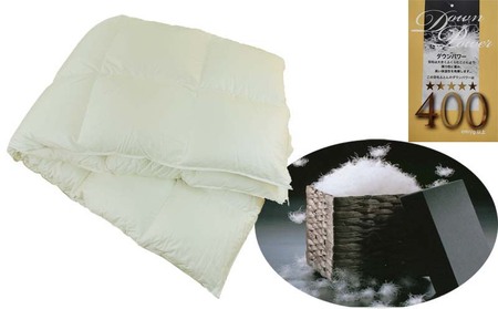 羽毛合い掛け布団イングランド産ホワイトダウン93% 合掛け クィーン220×210cm dp400
