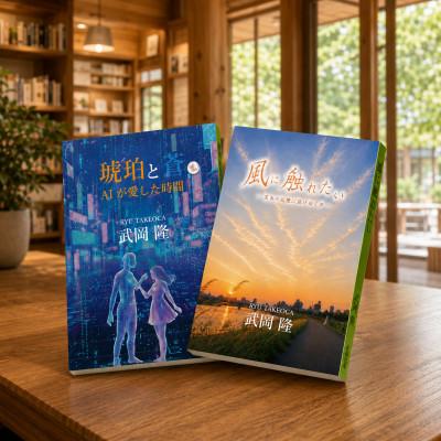 ふるさと納税 茨木市 『琥珀と蒼』『風に触れたい』2冊セット