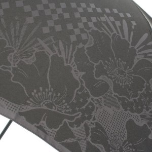 槙田商店【紳士長傘】monotone 花《晴雨兼用》