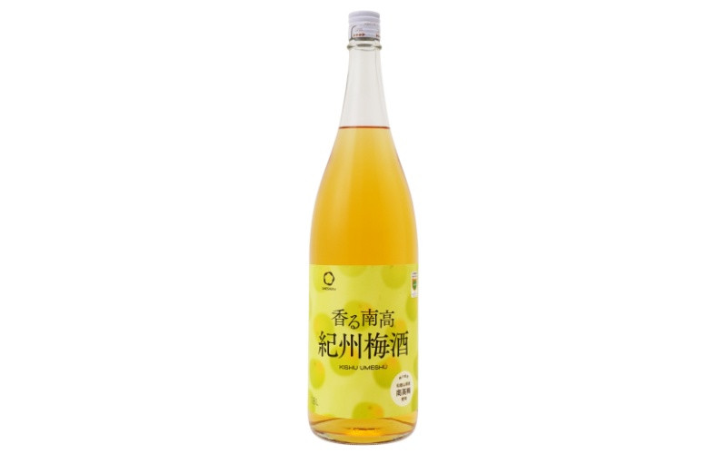 
                  香る南高　紀州梅酒　1.8L 1本  / 南高梅 和歌山 梅酒 晩酌 梅 うめ ウメ お酒 酒 リキュール うめ酒  【kis145A】
                