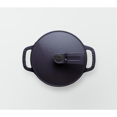 ふるさと納税 名古屋市 オーブンポット2 MINI 14cm【オーシャンネイビー】(セルフスタンディングリッド) |  | 01