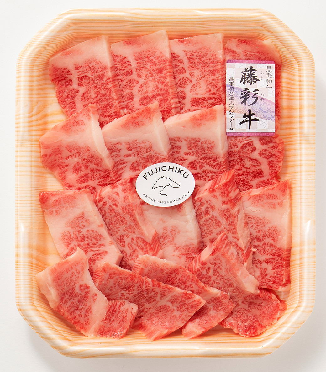 フジチク藤彩牛バラ（カルビ）焼肉用 約400g