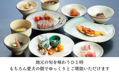 【愛犬と過ごす2階客室プラン】天ヶ瀬温泉HONJIN ペア宿泊券(1泊2食付き) トラベル 旅行 チケット 日田市 / 有限会社旅館本陣[ARGF004]
