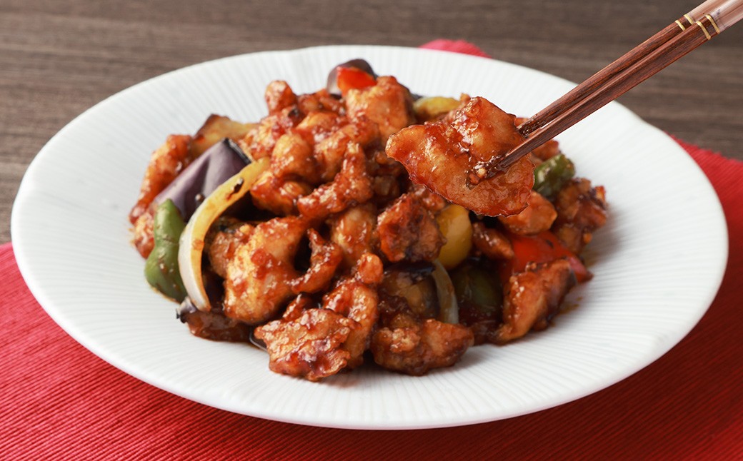 【訳あり】フライパンDE酢鶏（タレ付） 250g×4パック