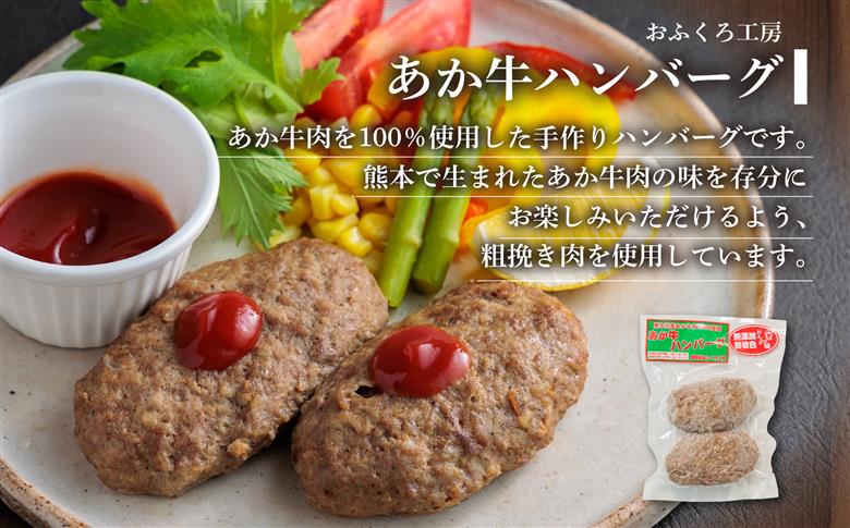 ハンバーグ バラエティーセット 6種類 約1.7kg あか牛 牛肉 豚肉 トマト 煮込み 詰め合わせ 食べ比べ 贅沢 豪華 人気 美味しい ジューシー 熊本 阿蘇