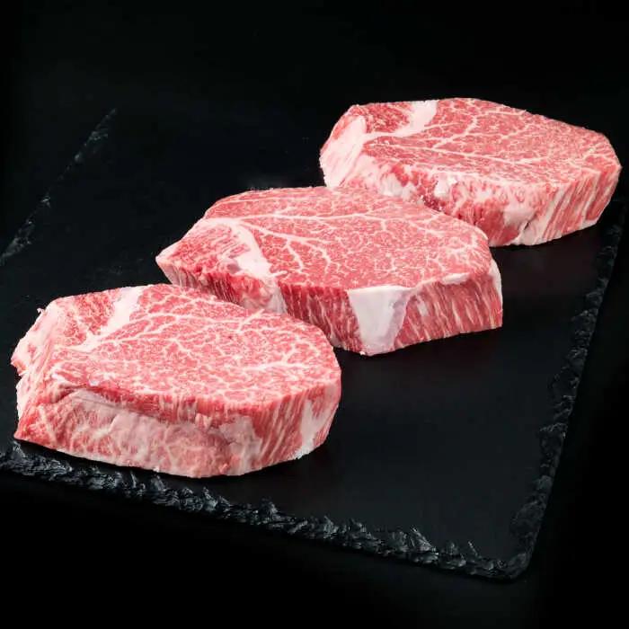 【全6回定期便】【極厚 シャトーブリアン】180g×3枚 A4ランク 博多和牛 糸島市/糸島ミートデリ工房[ACA167] ステーキ ヒレ ヒレ肉 フィレ ヘレ 牛肉 赤身 黒毛和牛 国産