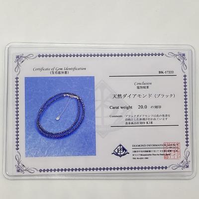 ふるさと納税 甲府市 K18YG ブラックダイヤ【AAA】20ct ブラックダイヤネックレス SG-0006 |  | 03