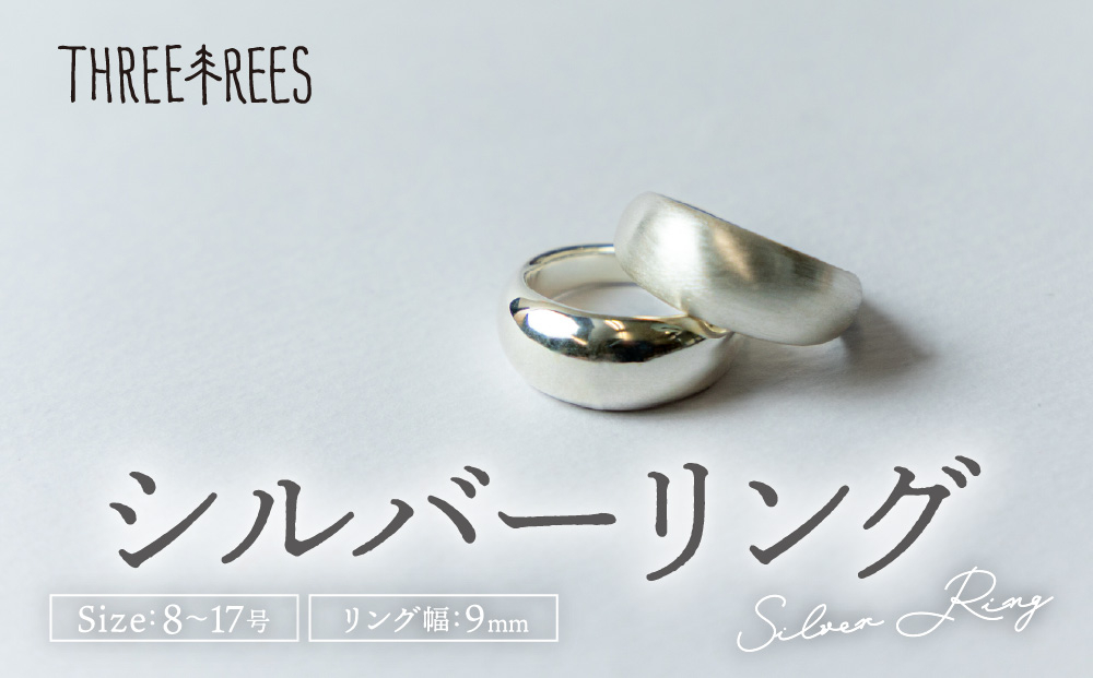 【日常のアクセントに】シルバーリング  LS-01  / マット / 12号 マット / 12号