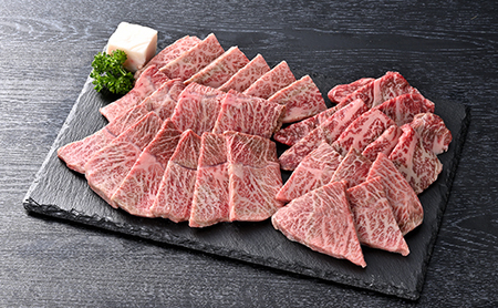 【森三商会】4等級以上の未経産雌牛限定　近江牛極上焼肉500g(カルビ・霜降りバラ・モモ)【GM11SM】