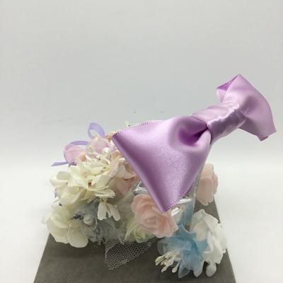 ふるさと納税 田原本町 プリザーブドフラワー「プリンセスのガラスの靴、ラプンツェル仕様」 |  | 01