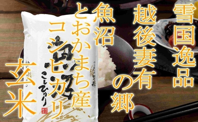●定期便・玄米●【雪国逸品4kg×3ヶ月】 越後妻有の郷 魚沼十日町産コシヒカリ お米 ご飯 良質 ミネラル 極上 新鮮 香り つや 粘り 