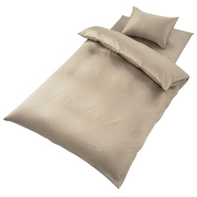 ふるさと納税 和泉市 【シングル】プレミアムカバー掛・敷・枕&パジャマ(男女兼用XLサイズ)4点セット色シャンパンベージュ |  | 01