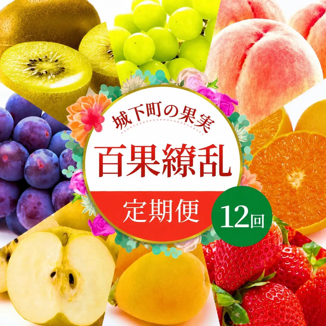 【百果繚乱】【定期便 12ヶ月】 果物定期便 果物定期便 フルーツ