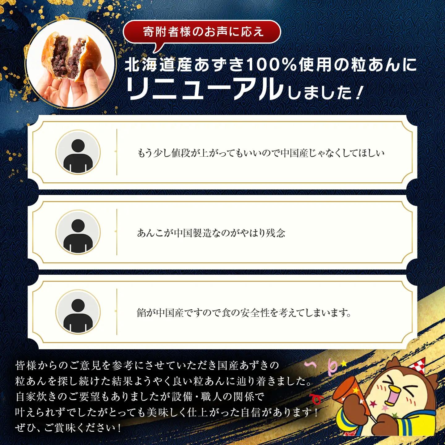 累計2万個突破！薄皮パンに粒あんがぎっしり！花巻温泉あんぱん　10個セット 【567】