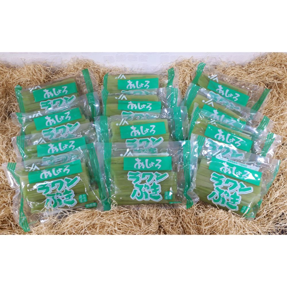 【ふるさと納税】 ラワンぶき 水煮 200g × 12袋 《足寄町》【NPO法人あしょろ観光協会】 ふき フキ ラワンブキ らわんぶき 螺湾ぶき 螺湾ブキ 山菜 水煮 煮物 おでん セット 小分け 個包装 ギフト 足寄町産 北海道産 道産 あしょろ 北海道 国産 常温 常温配送 [BEAE008]