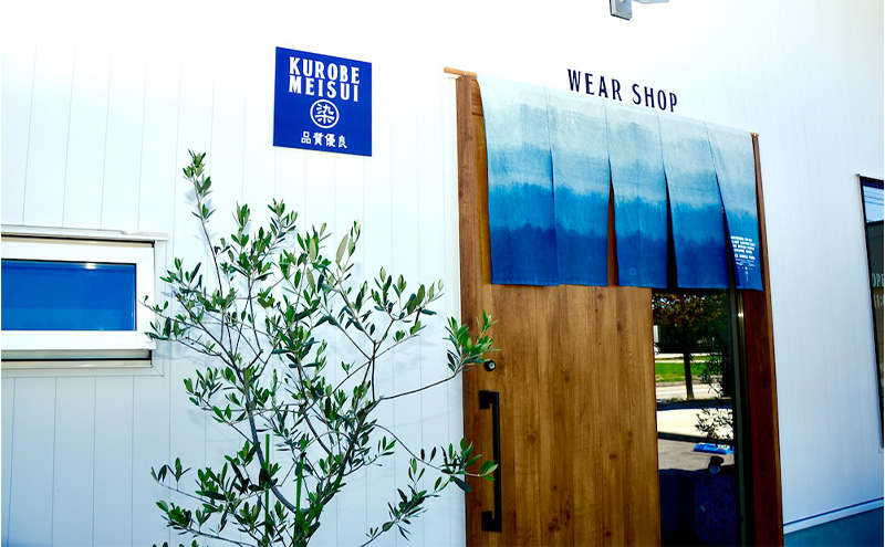 藍染めタイダイワイドTシャツ J  ASCENSION  黒部の名水染め　S