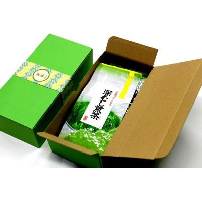 ふるさと納税 掛川市 掛川の小さな茶農家直送 農業遺産茶草場実践工場 深蒸し掛川茶「うぐいす」 200g×2