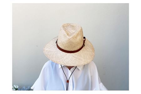 No.080 「風に飛ばされにくい」シゾール中折れハット