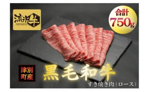 流氷牛すき焼き肉　750g　（250g×3　ロース）/035-31130-a01F