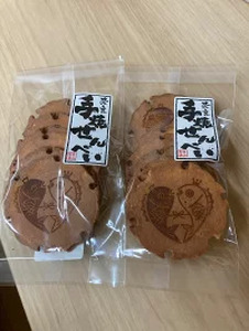 お祝い事にめで鯛せんべい 1袋6枚入り×8袋 畠山製菓  8-020