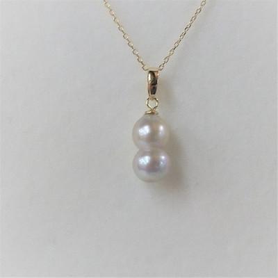 ふるさと納税 鳥羽市 伊勢志摩あこや本真珠ネックレス・双子K18 100-35 |  | 01
