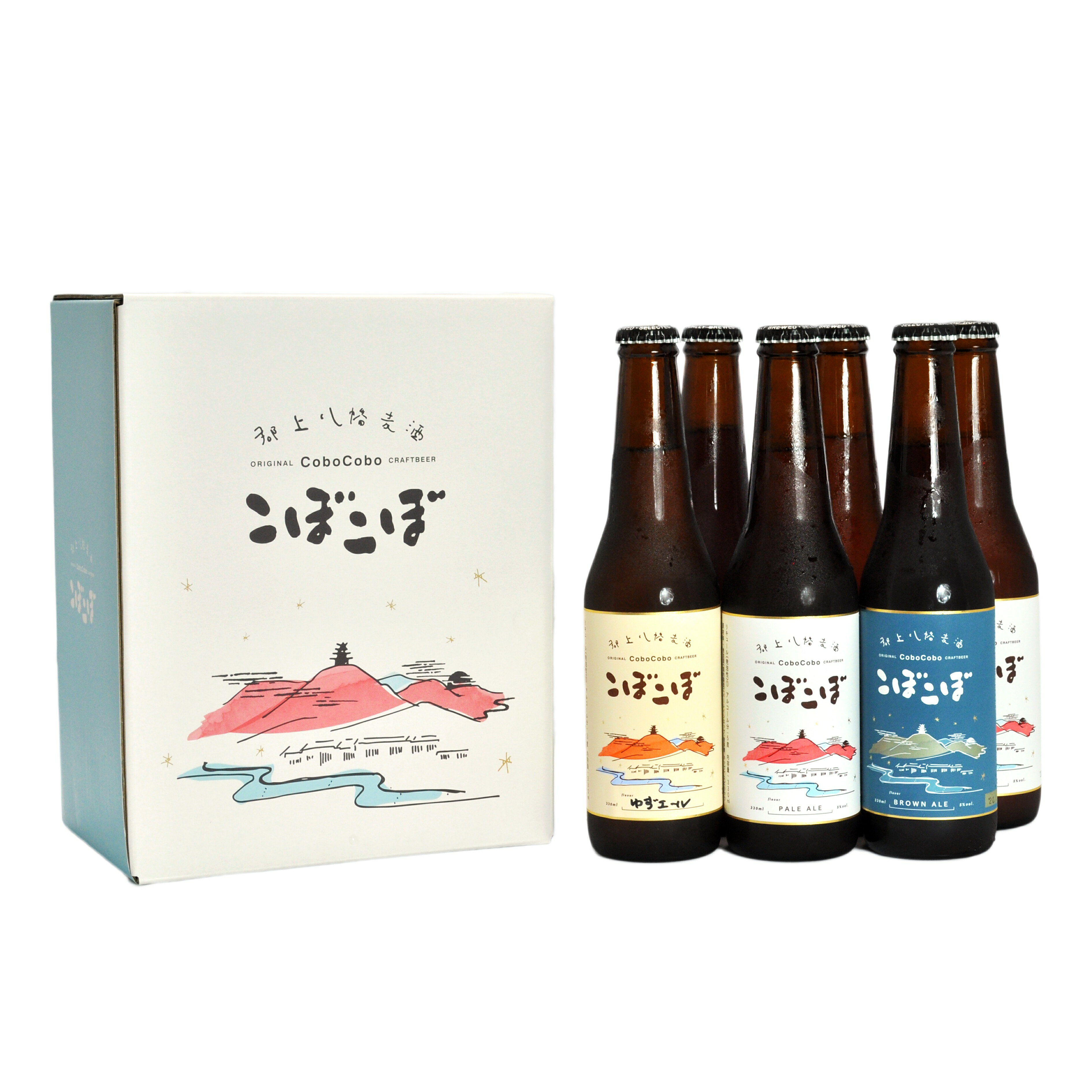 【ふるさと納税】郡上八幡地ビールこぼこぼ6本セット / ビール 洋酒 ビール 発泡酒 ビール 20000円