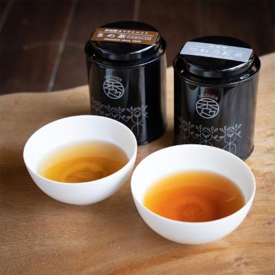 ふるさと納税 津和野町 特産ノンカフェインのまめ茶と緑茶葉でつくる和紅茶 のセット