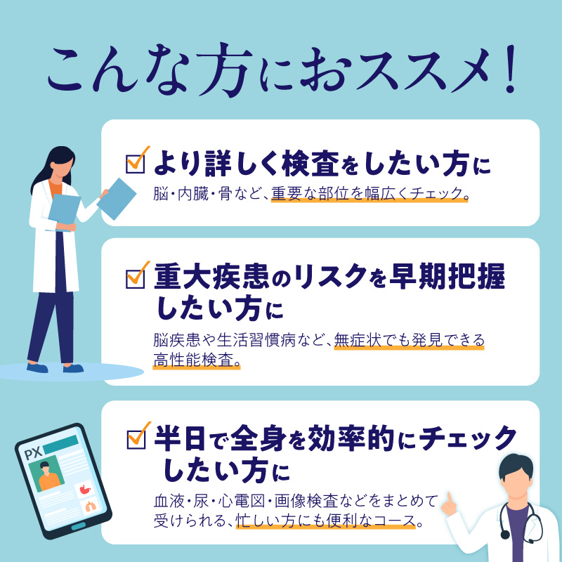 小林記念病院人間ドック（プレミアムコース）利用券 1名様分 CT検査 骨密度 脳ドック 健診 健康診断 健康 脳 内臓 骨 脳疾患 生活習慣病 券 チケット ギフト 贈り物 愛知県 碧南市 H203-