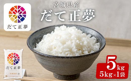 【令和7年産】宮城県産 だて正夢 5kg お米 おこめ 米 コメ 白米 ご飯 ごはん 伊達 だてまさゆめ おにぎり お弁当 ブランド米 5kg【株式会社パールライス宮城】ta355