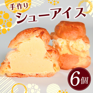 【乳化剤不使用】シューアイス 6個 手作り アイス
