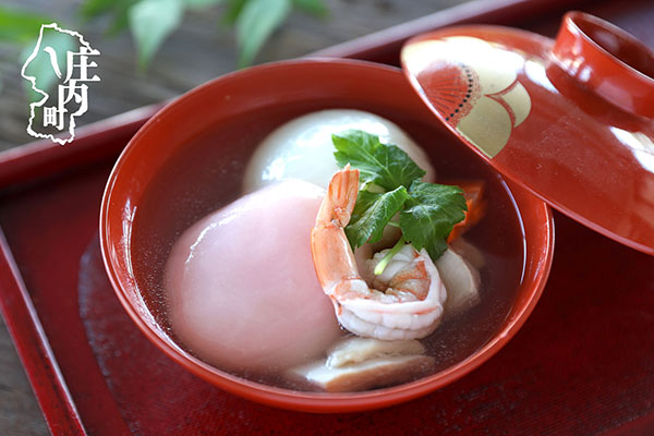 【R9.1月発送】庄内町産 紅白もち 270g×3袋『特別栽培米 でわのもち』使用 先行受付 柔らかく よく伸びる 梅木もち屋 個包装 小さめ ヨーグルト農法 杵つき 丸もち 丸餅 餅 もち 紅白 お