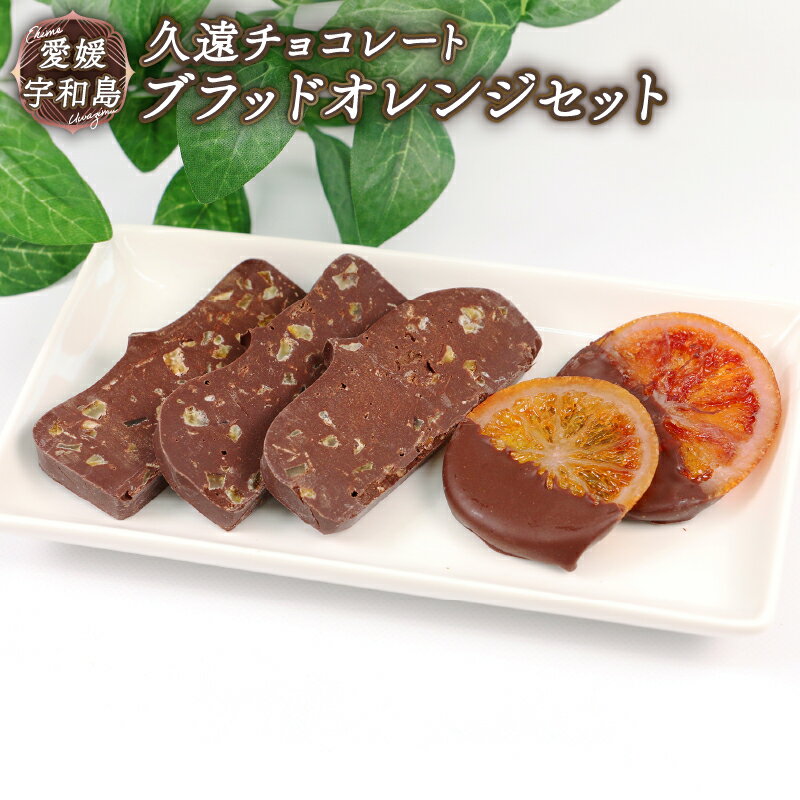 【ふるさと納税】 ブラッドオレンジ チョコ セット 久遠チョコレート おすすめ テリーヌ 3枚 オランジェ 3袋 チョコ チョコレート ドライ フルーツ 洋菓子 菓子 スイーツ ギフト プレゼント 詰め合わせ 愛媛 宇和島 J010-167005