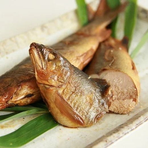 【大人気】「極みの個食」特選あゆと子持あゆの煮付セット<br>※北海道・沖縄地域へのお届け不可