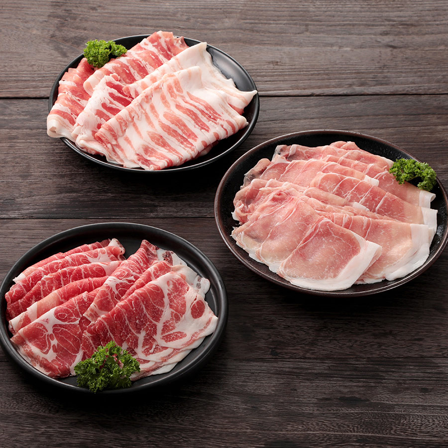 宮崎県産プレミアム美麗豚 しゃぶしゃぶセット1.4kg