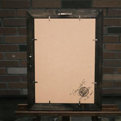 ふるさと納税 江南市 木の温かみ感じる無垢の額縁/壁掛け　A3　岐阜県産桧使用 |  | 03