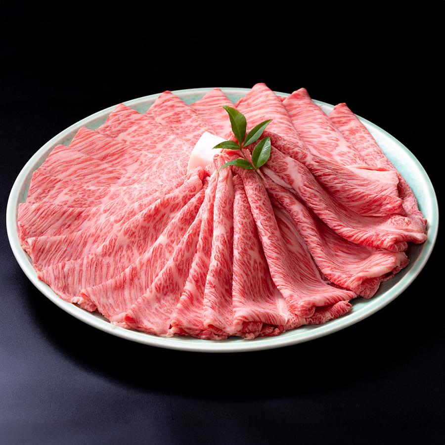 ＜牛追道中＞「松阪牛」しゃぶしゃぶ(リブロース・サーロイン）1200g