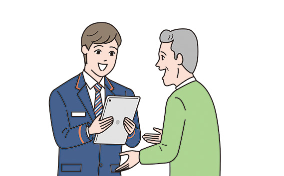 No.167 郵便局のみまもりサービス「みまもり訪問サービス（6か月）」