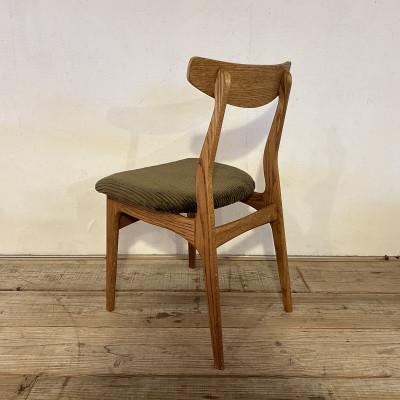 ふるさと納税 富田林市 Cordial Dining Chair ブラウンフレーム コーデュロイ オリーブ【SWOF】 |  | 02