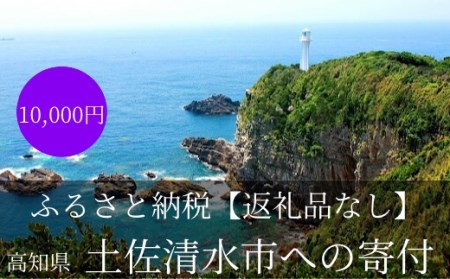 【返礼品なしの応援4】高知県土佐清水市【R00785】