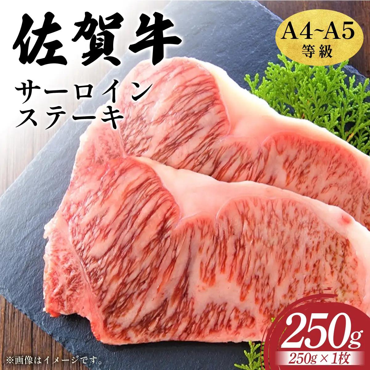 佐賀牛サーロインステーキ250g（250g×1枚）