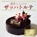 【ふるさと納税】 クリスマスケーキ ザッハトルテ 冷凍 チョコレート スイーツ ケーキ 5号 4～6名用 お菓子 ギフト クリスマス限定 ギフト プレゼント チョコ カスタードクリーム 卵 砂糖 小麦粉 牛乳 バター 阿波市 徳島県