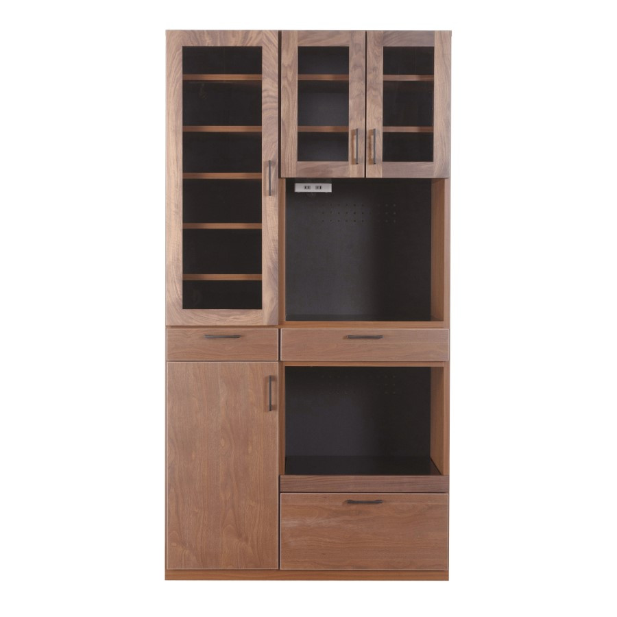 
                  メリッサ 100キッチンキャビネット　ウォールナット
                