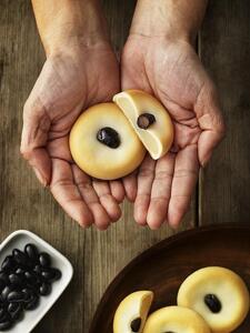 【リッチフィールド】丹波みるく黒豆萬 （洋風まんじゅう）